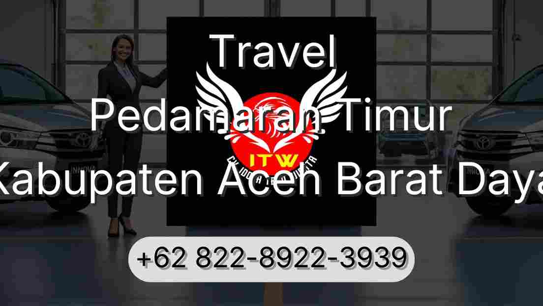 Travel Pedamaran Timur Kabupaten Aceh Barat Daya