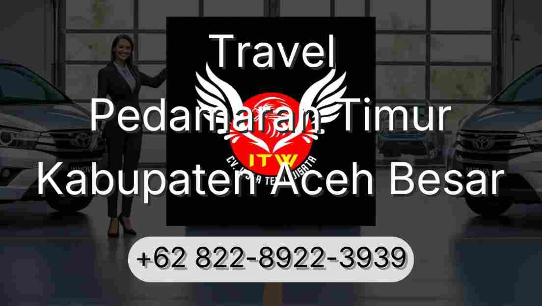 Travel Pedamaran Timur Kabupaten Aceh Besar