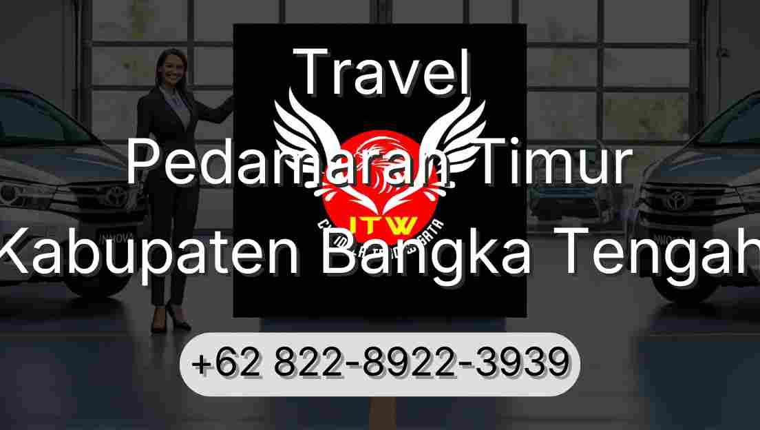 Travel Pedamaran Timur Kabupaten Bangka Tengah