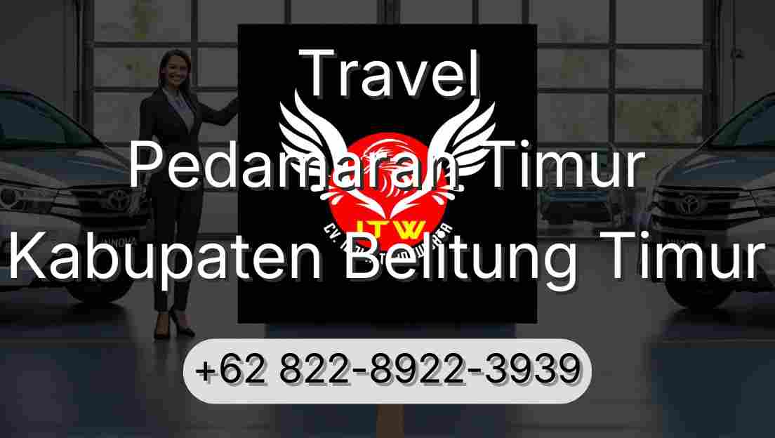 Travel Pedamaran Timur Kabupaten Belitung Timur