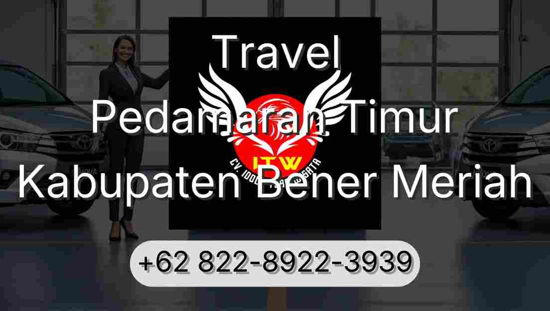 Travel Pedamaran Timur Kabupaten Bener Meriah