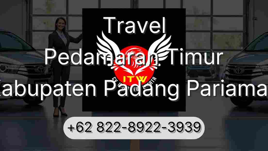 Travel Pedamaran Timur Kabupaten Padang Pariaman