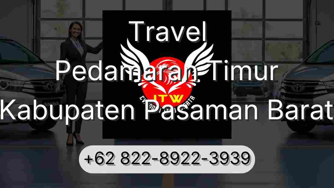 Travel Pedamaran Timur Kabupaten Pasaman Barat