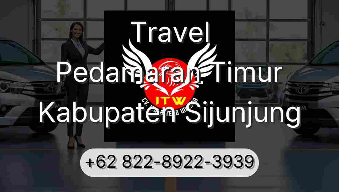 Travel Pedamaran Timur Kabupaten Sijunjung