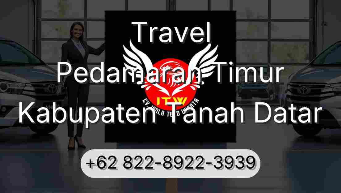 Travel Pedamaran Timur Kabupaten Tanah Datar