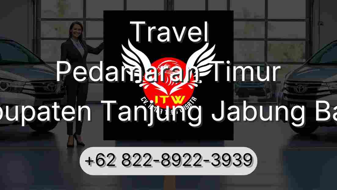 Travel Pedamaran Timur Kabupaten Tanjung Jabung Barat