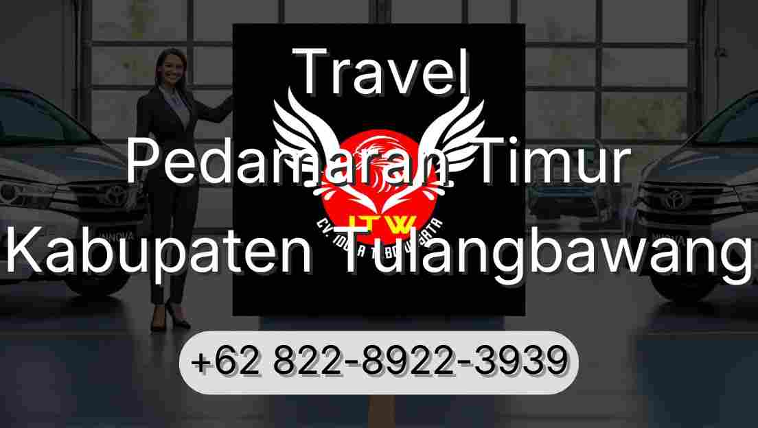 Travel Pedamaran Timur Kabupaten Tulangbawang