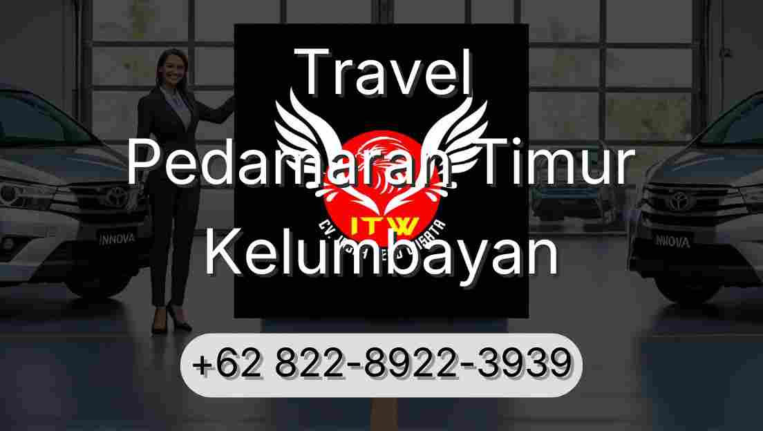 Travel Pedamaran Timur Kelumbayan