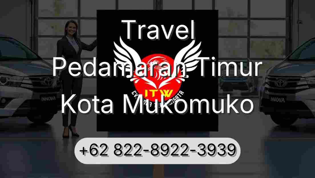 Travel Pedamaran Timur Kota Mukomuko