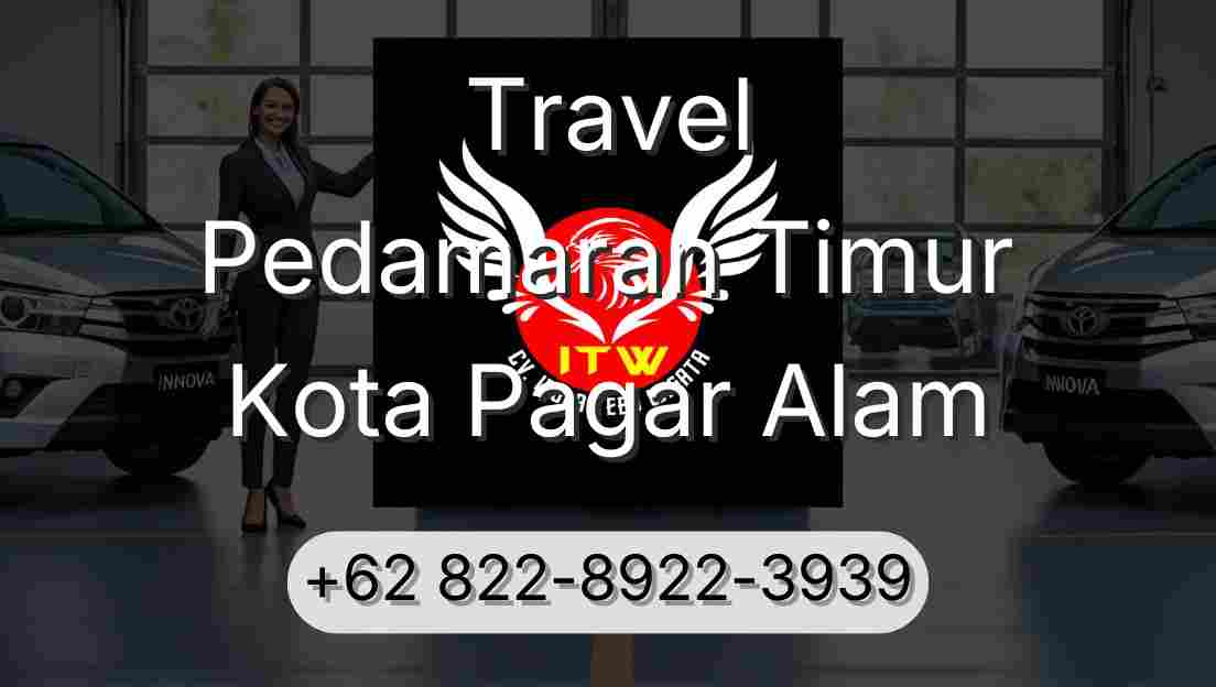 Travel Pedamaran Timur Kota Pagar Alam
