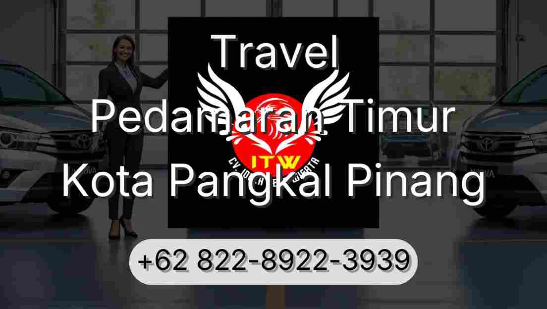 Travel Pedamaran Timur Kota Pangkal Pinang