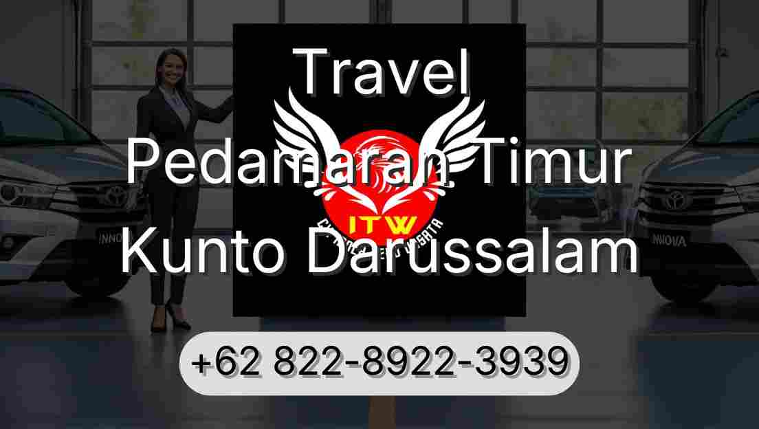 Travel Pedamaran Timur Kunto Darussalam
