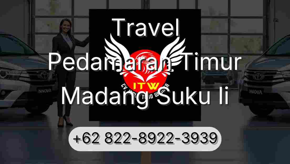 Travel Pedamaran Timur Madang Suku Ii