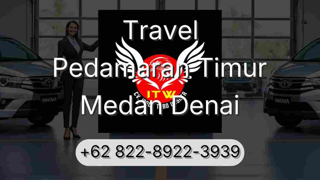 Travel Pedamaran Timur Medan Denai