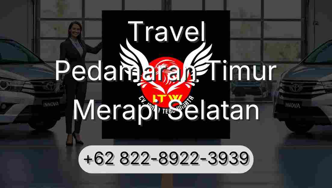 Travel Pedamaran Timur Merapi Selatan