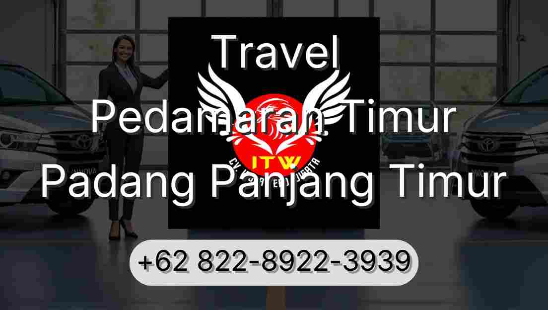 Travel Pedamaran Timur Padang Panjang Timur