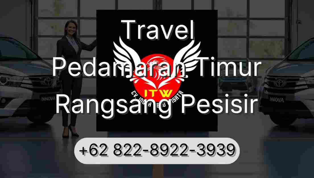 Travel Pedamaran Timur Rangsang Pesisir
