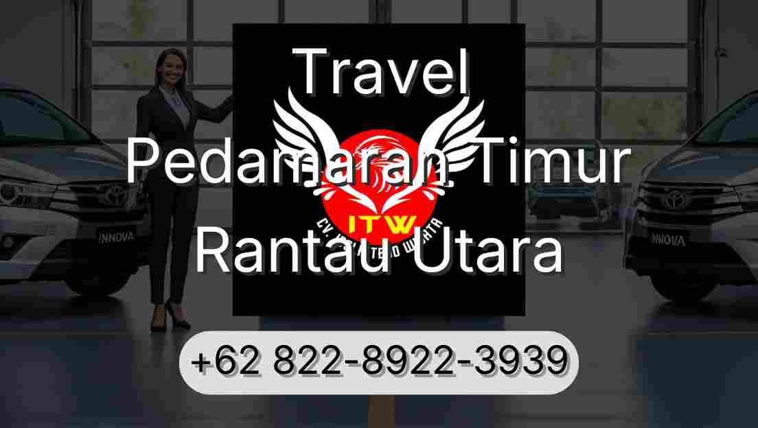 Travel Pedamaran Timur Rantau Utara