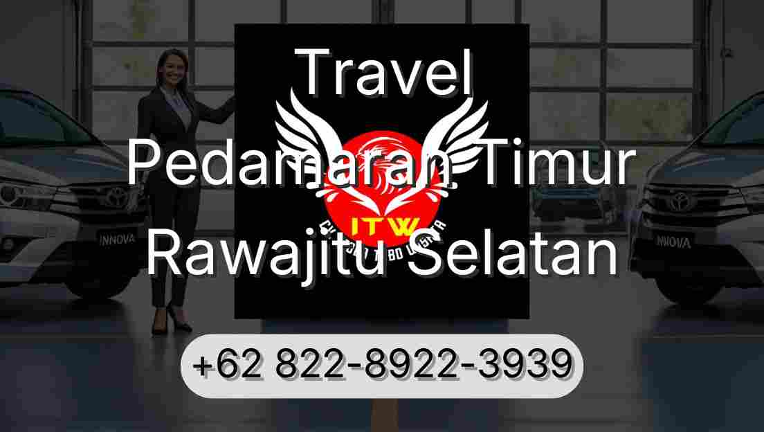 Travel Pedamaran Timur Rawajitu Selatan