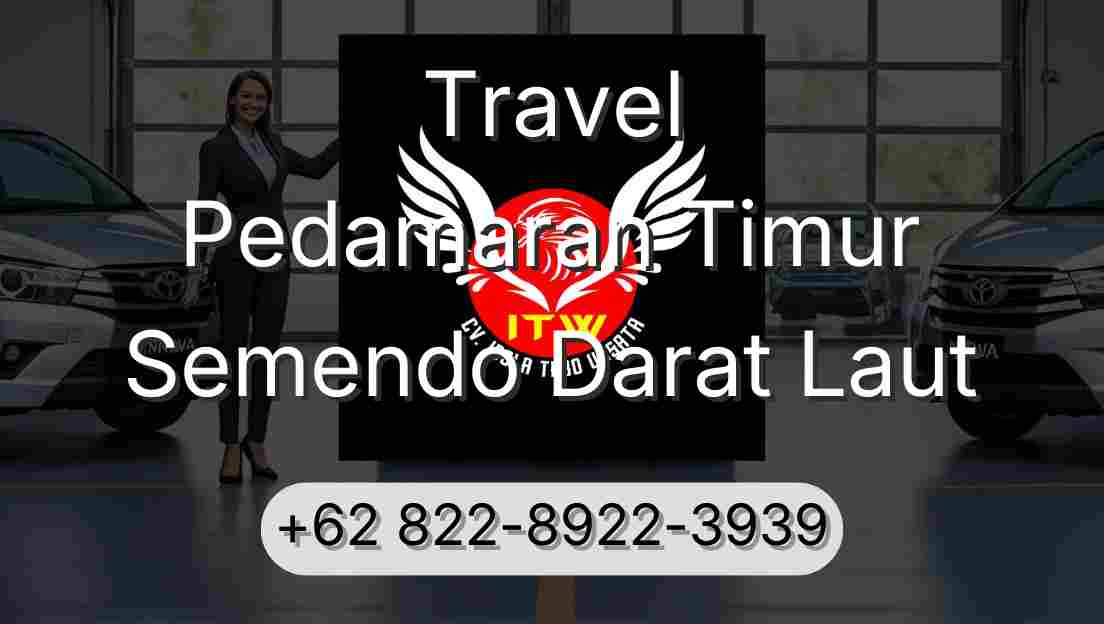 Travel Pedamaran Timur Semendo Darat Laut