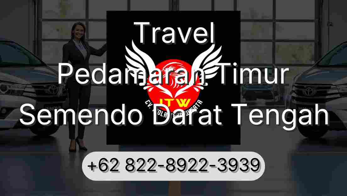 Travel Pedamaran Timur Semendo Darat Tengah