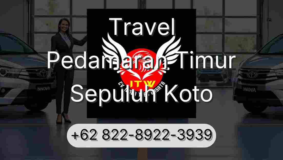 Travel Pedamaran Timur Sepuluh Koto