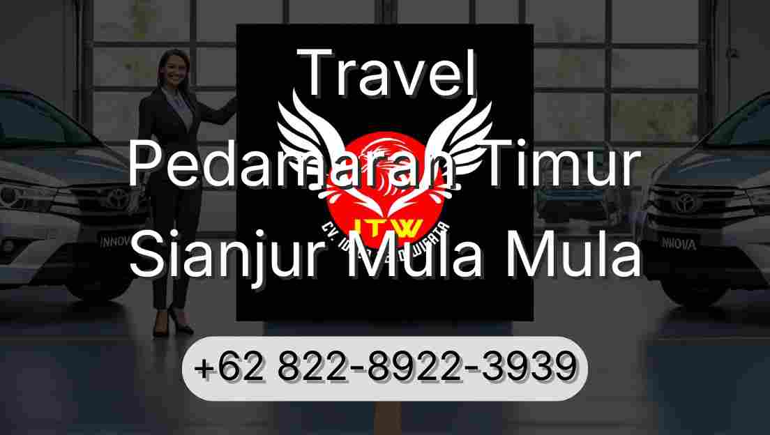 Travel Pedamaran Timur Sianjur Mula Mula