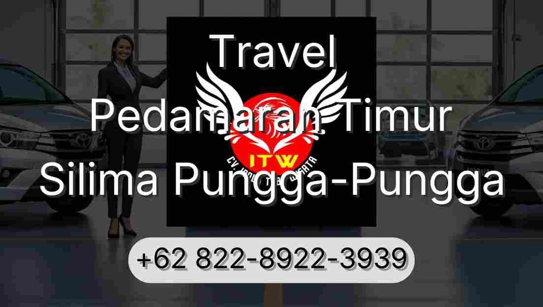 Travel Pedamaran Timur Silima Pungga-Pungga