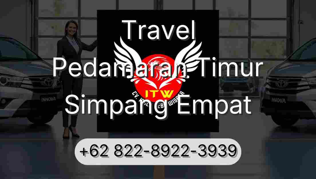 Travel Pedamaran Timur Simpang Empat