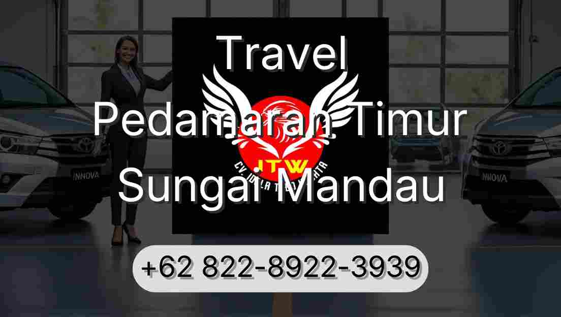 Travel Pedamaran Timur Sungai Mandau