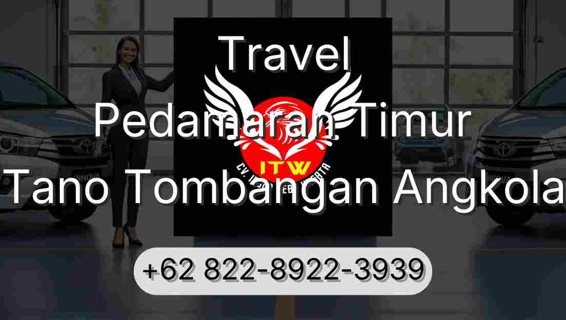 Travel Pedamaran Timur Tano Tombangan Angkola