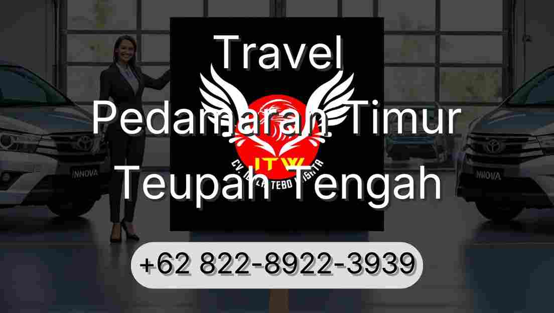 Travel Pedamaran Timur Teupah Tengah