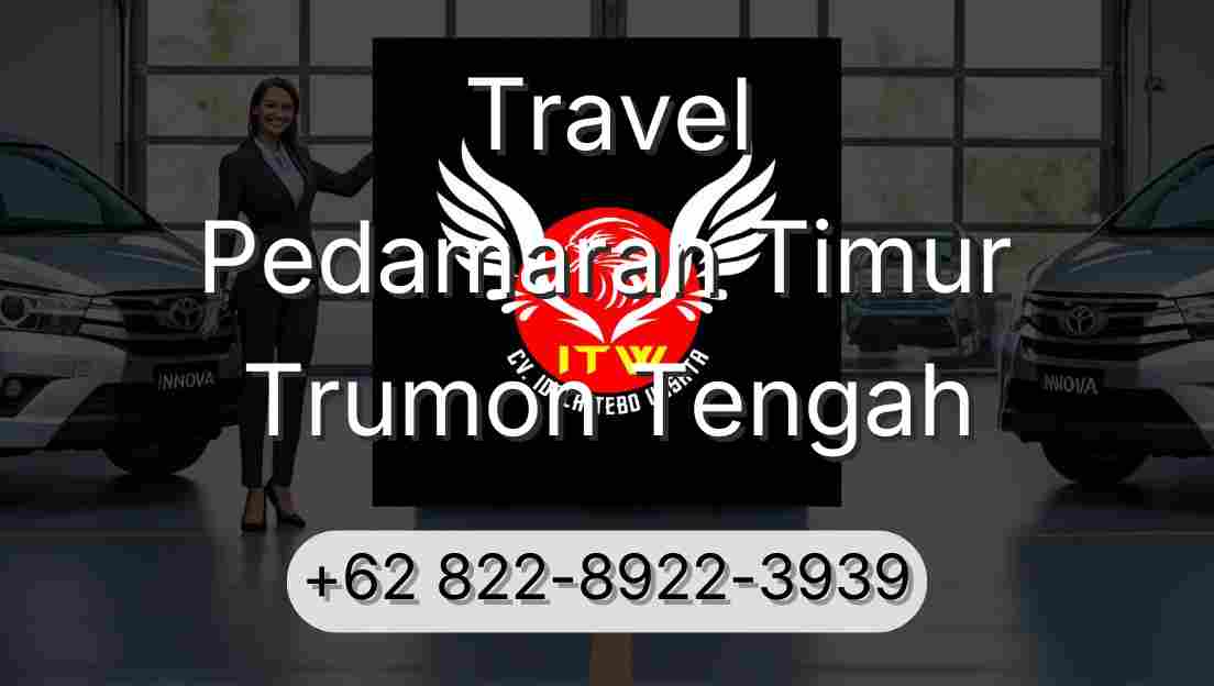 Travel Pedamaran Timur Trumon Tengah