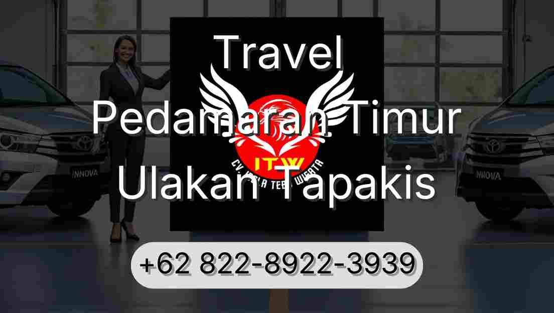 Travel Pedamaran Timur Ulakan Tapakis