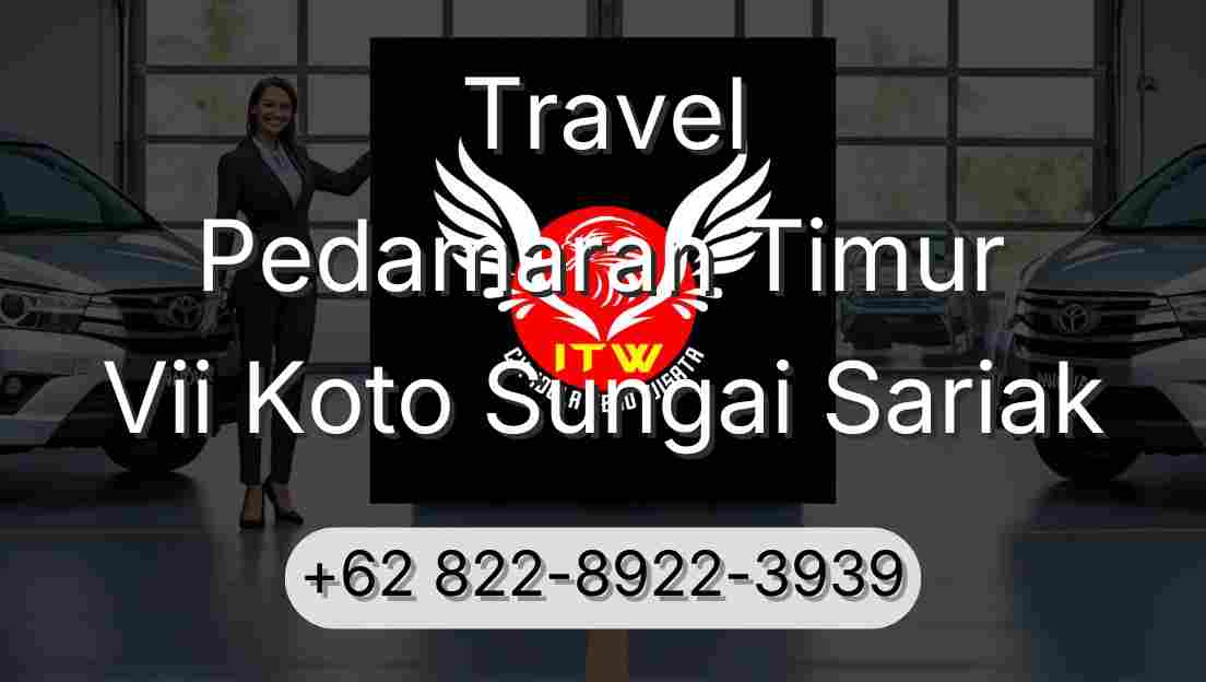 Travel Pedamaran Timur Vii Koto Sungai Sariak