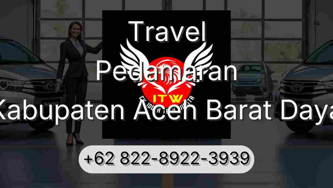 Travel Pedamaran Kabupaten Aceh Barat Daya