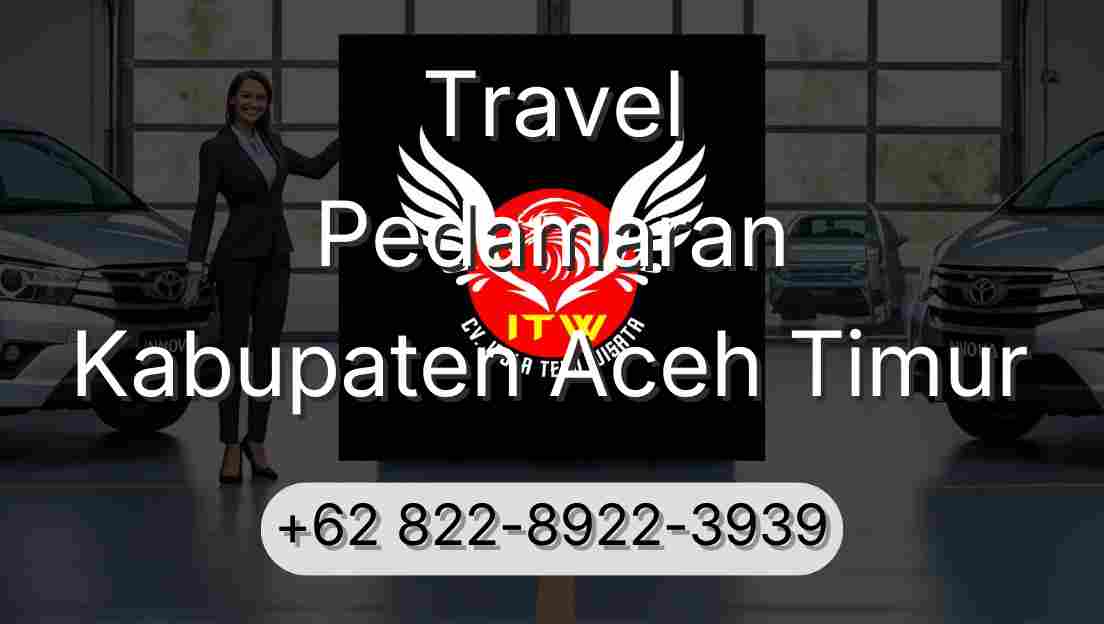 Travel Pedamaran Kabupaten Aceh Timur