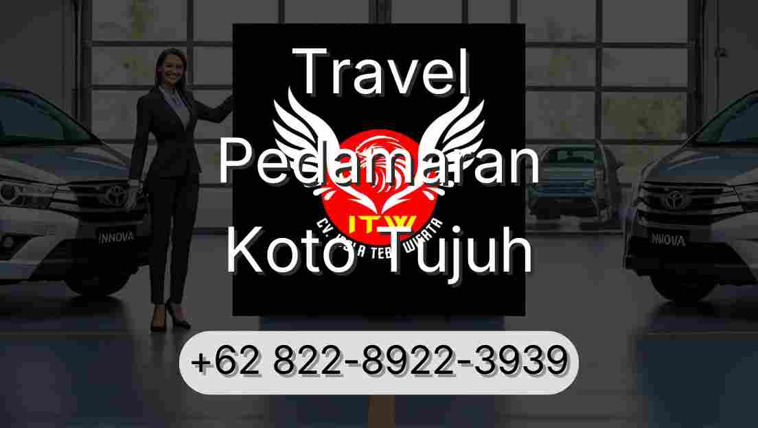 Travel Pedamaran Koto Tujuh