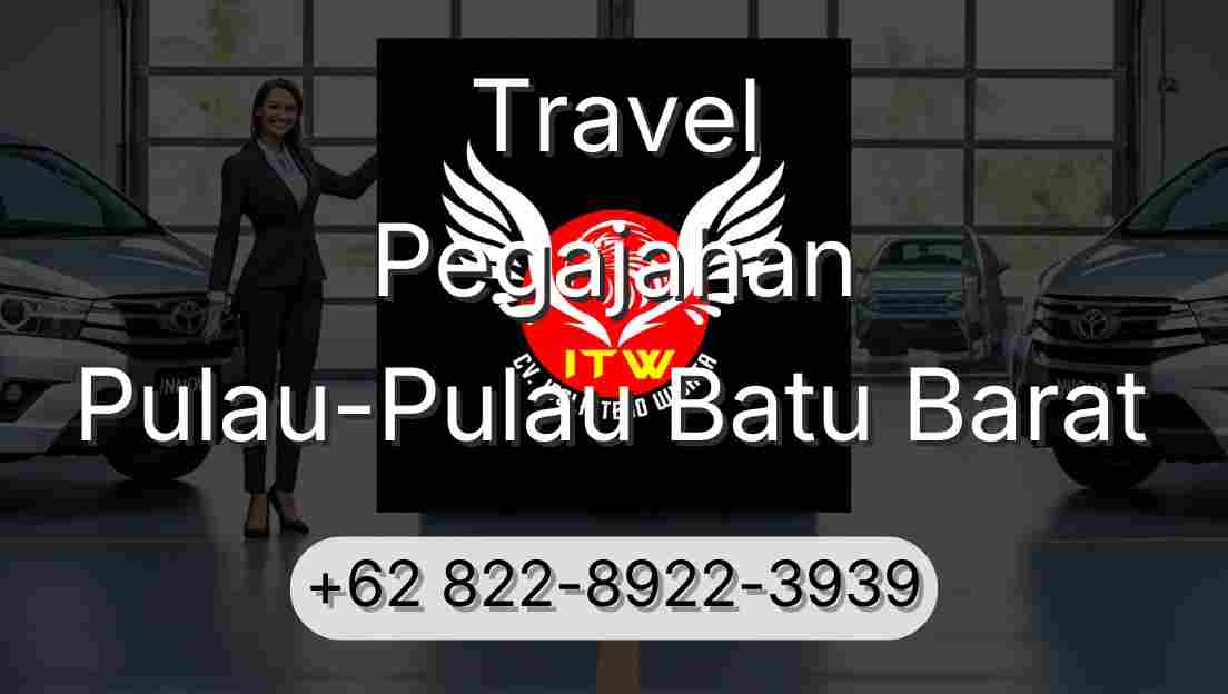 Travel Pegajahan Pulau-Pulau Batu Barat