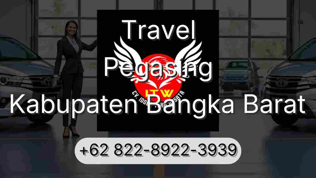 Travel Pegasing Kabupaten Bangka Barat