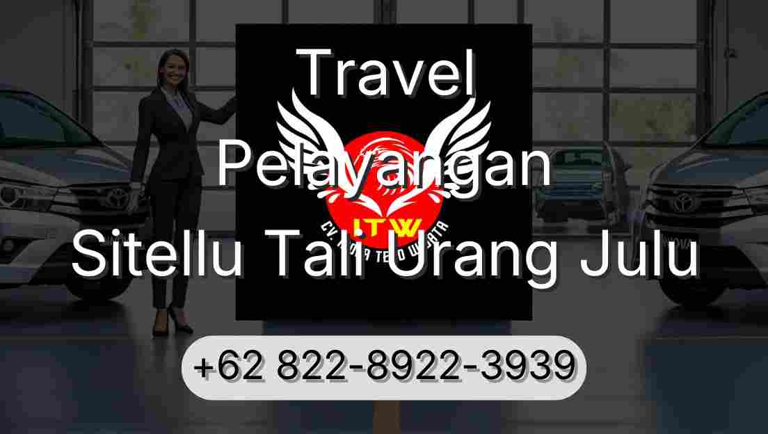 Travel Pelayangan Sitellu Tali Urang Julu