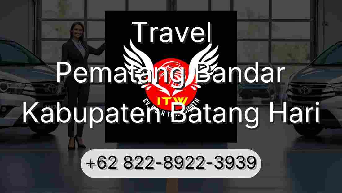 Travel Pematang Bandar Kabupaten Batang Hari