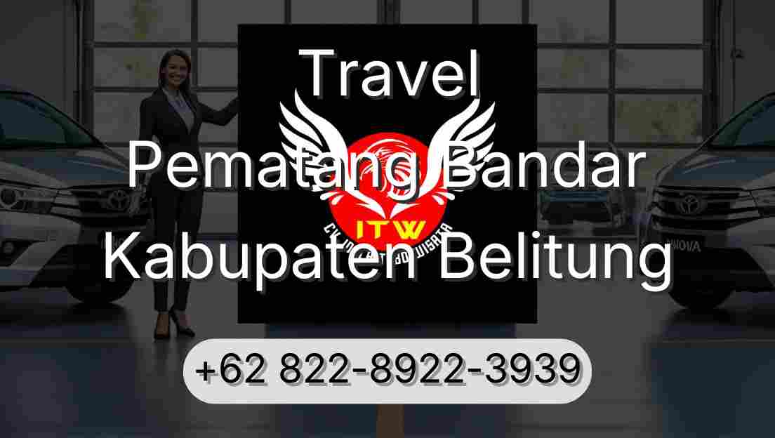 Travel Pematang Bandar Kabupaten Belitung