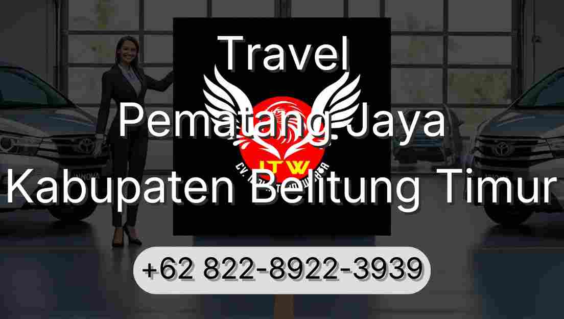 Travel Pematang Jaya Kabupaten Belitung Timur