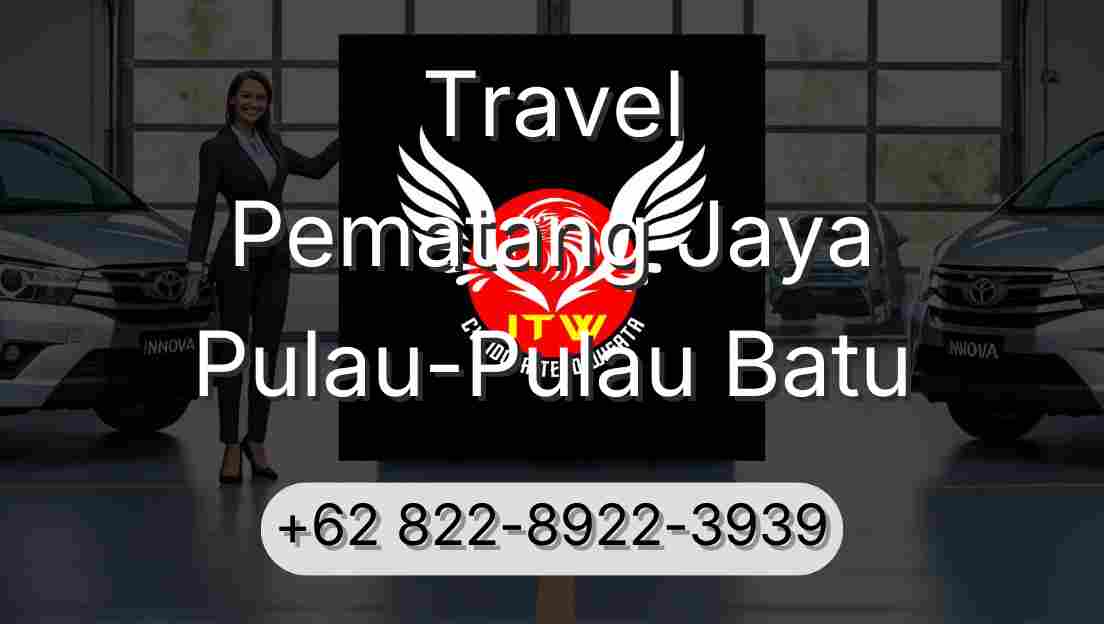 Travel Pematang Jaya Pulau-Pulau Batu