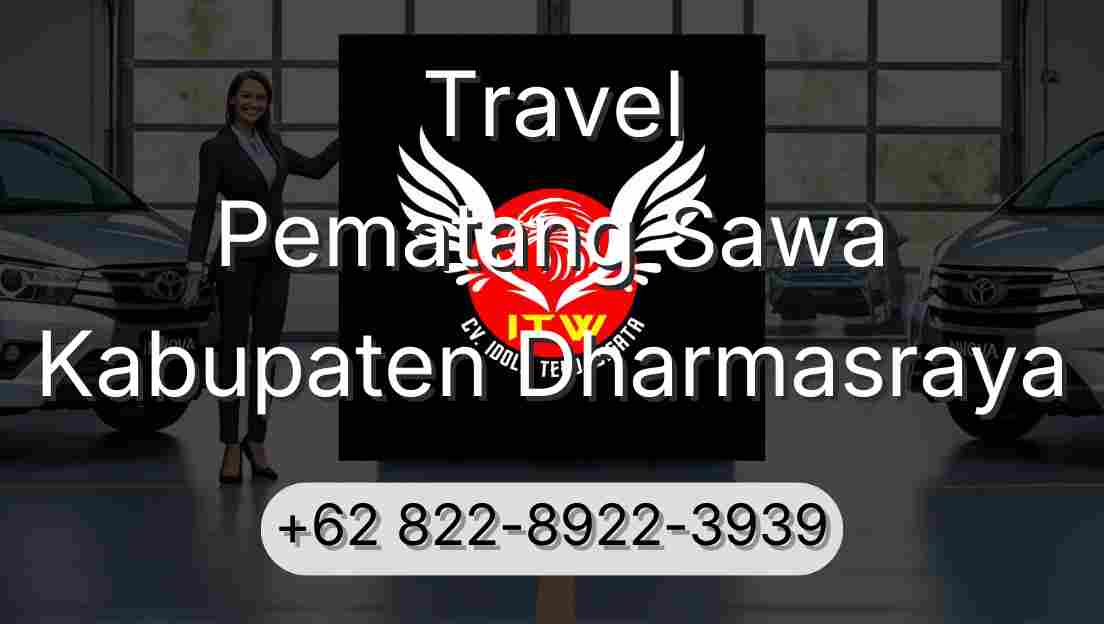 Travel Pematang Sawa Kabupaten Dharmasraya