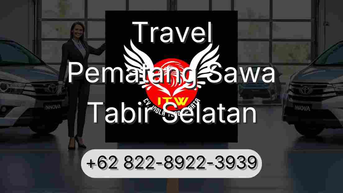 Travel Pematang Sawa Tabir Selatan