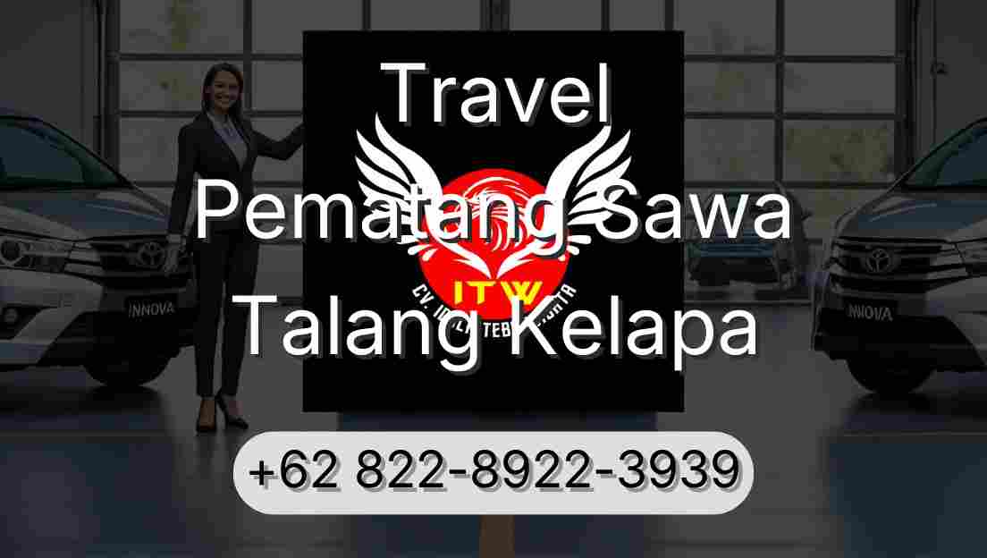 Travel Pematang Sawa Talang Kelapa