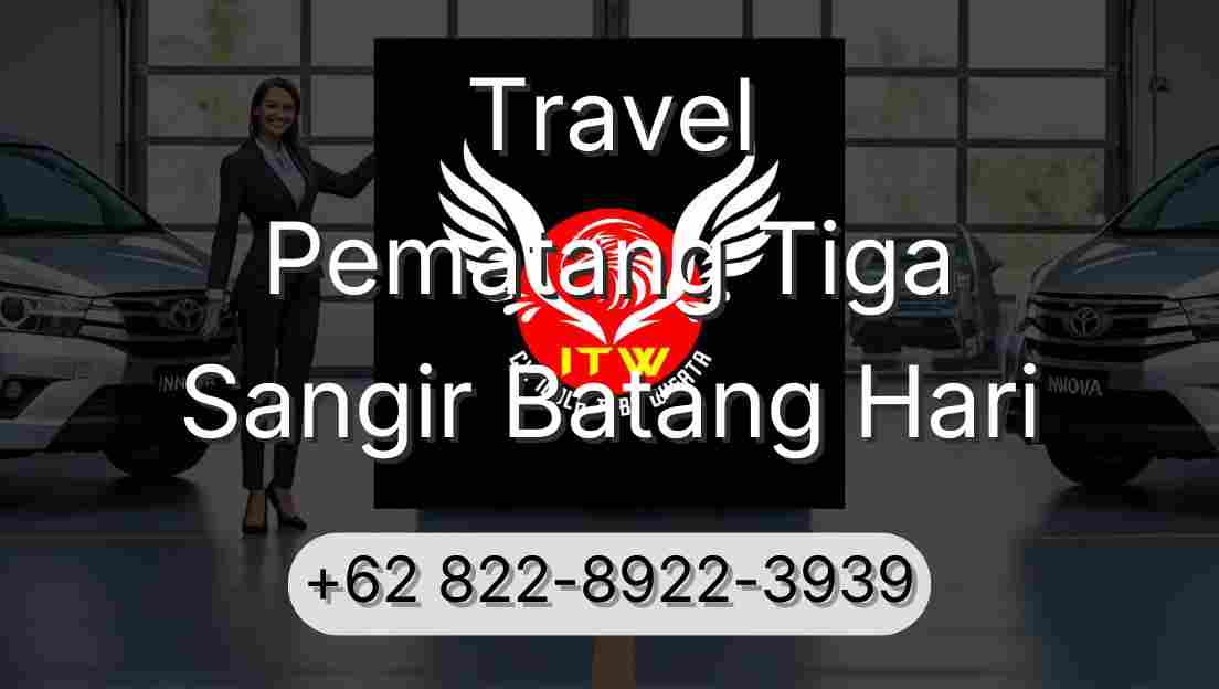 Travel Pematang Tiga Sangir Batang Hari