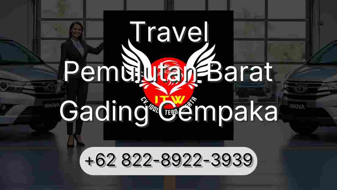 Travel Pemulutan Barat Gading Cempaka